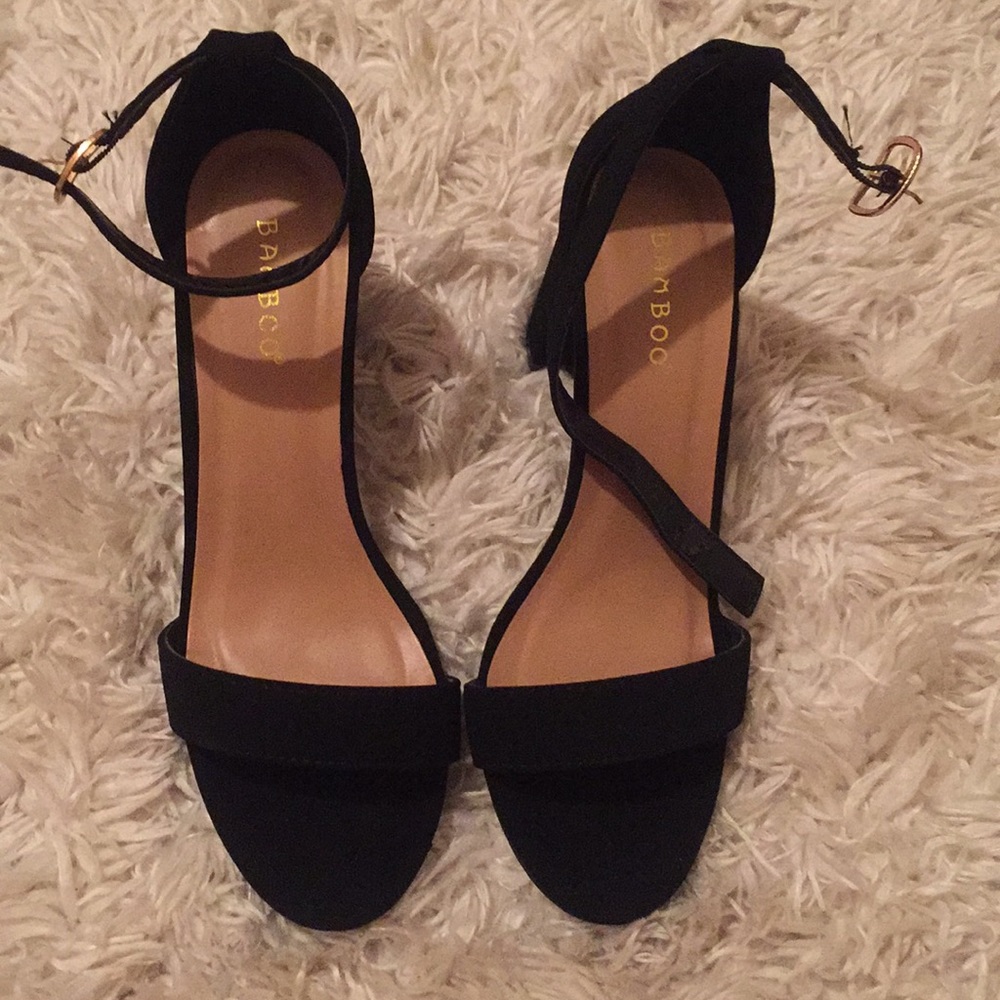 Black heels